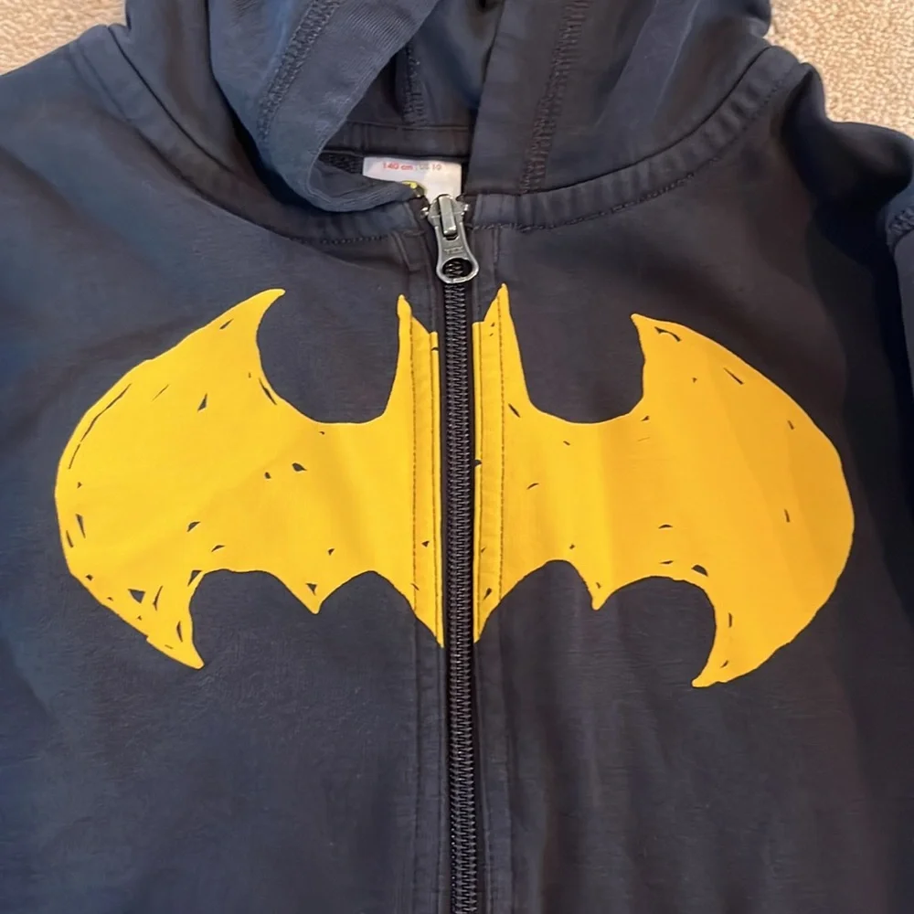 Hanna Andersson DC Comics Batman Hoodie Size 10